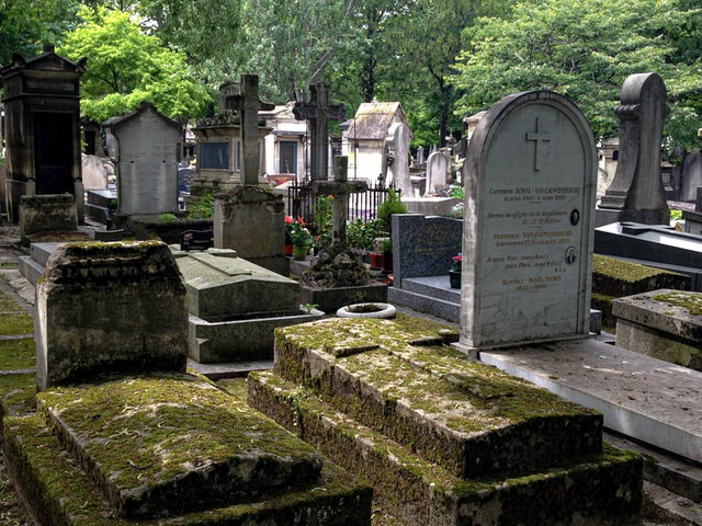 Photo d'un cimetière