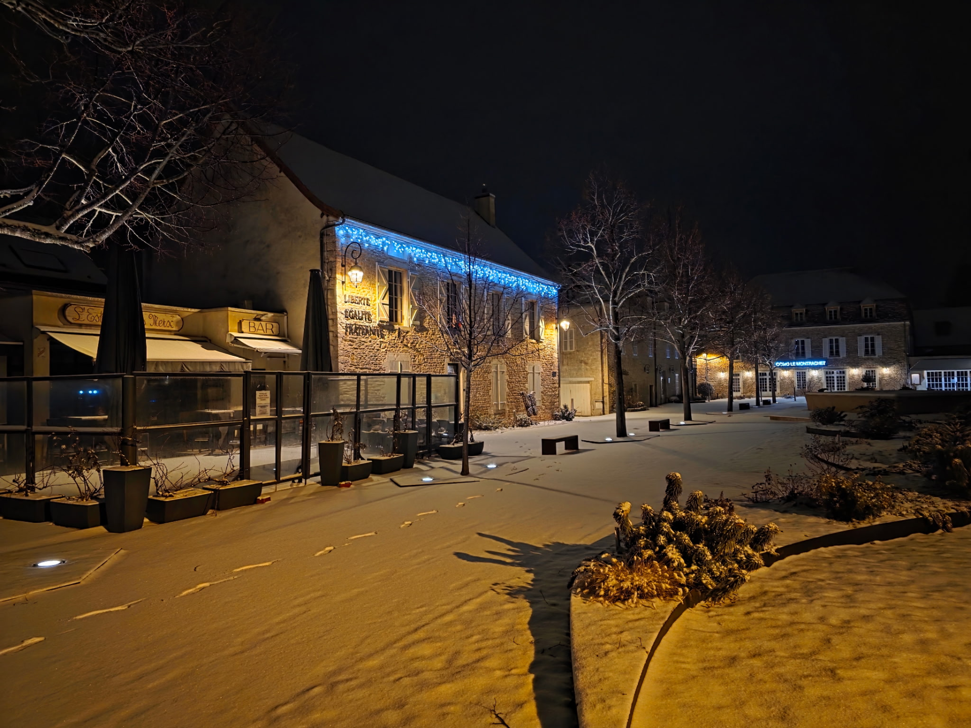 Mairie sous la neige Décembre 2025